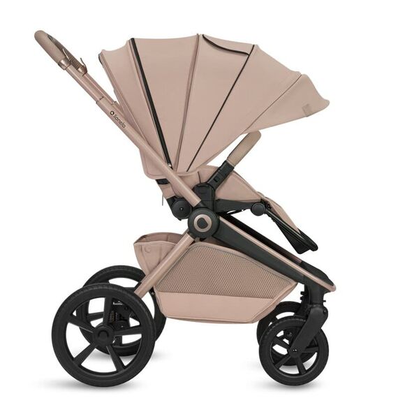 Carucior 2 in 1, Lionelo, Freya, Landou si salteluta ventilate, pana la 22 kg, 0luni+, Bej, Culoare: Bej, Model: 2 in 1 - poza 11 - ExclusivMAG.ro
