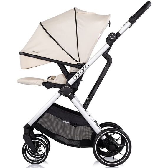 Carucior Chipolino Aurora 3 in 1 cashmere, Culoare: Bej, Model: 3 in 1 - poza 7 - ExclusivMAG.ro