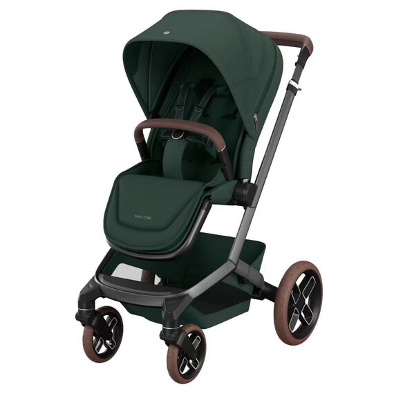 Sistem 3 in 1 Maxi-Cosi FAME Twillic Green, Culoare: Verde inchis, Model: 3 in 1 - poza 3 - ExclusivMAG.ro