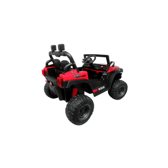Masinuta electrica cu telecomanda Auto X16, varsta 1-5 ani, roti EVA, scaun din piele ECO, putere 90W, R-Sport - Rosu, Culoare: Rosu, Capacitate acumulator: 12V - poza 4 - ExclusivMAG.ro