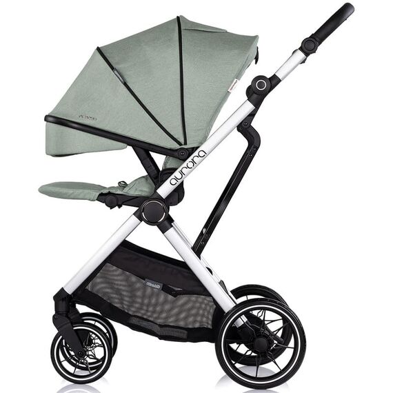 Carucior Chipolino Aurora 3 in 1 matcha, Culoare: Turcoaz, Model: 3 in 1 - poza 7 - ExclusivMAG.ro