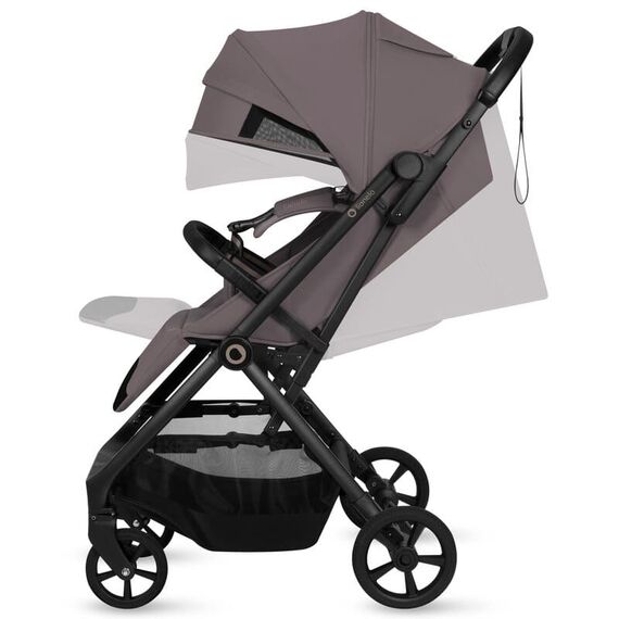 Carucior sport, Lionelo, Tansi, Pliere automata, Ultracompact, 6-48 luni, Sustine 22 kg, Bej Taupe, Culoare: Bej, Model: sport - poza 5 - ExclusivMAG.ro