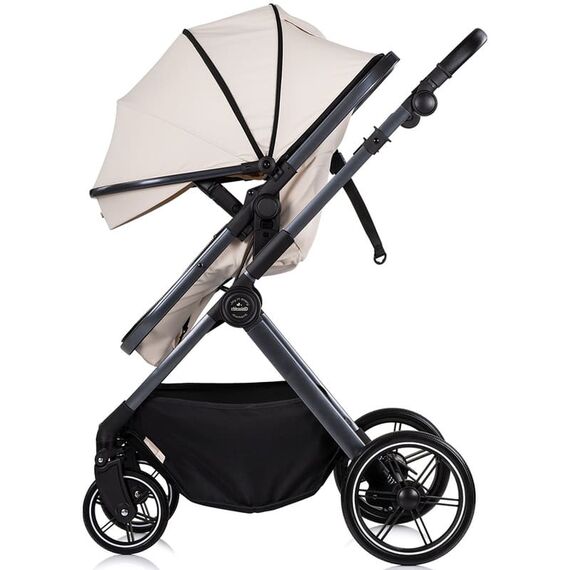 Carucior Chipolino Pearl 2 in 1 cashmere, Culoare: Bej, Model: 2 in 1 - poza 6 - ExclusivMAG.ro