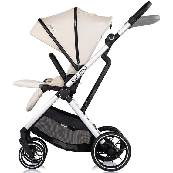 Carucior Chipolino Aurora 3 in 1 cashmere, Culoare: Bej, Model: 3 in 1 - poza 6 - ExclusivMAG.ro