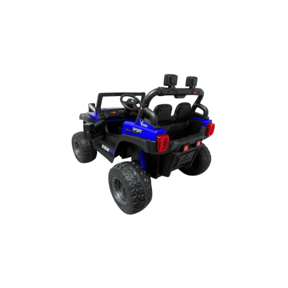 Masinuta electrica cu telecomanda Auto X16, varsta 1-5 ani, roti EVA, scaun din piele ECO, putere 90W, R-Sport - Albastru, Culoare: Albastru, Capacitate acumulator: 12V - poza 4 - ExclusivMAG.ro