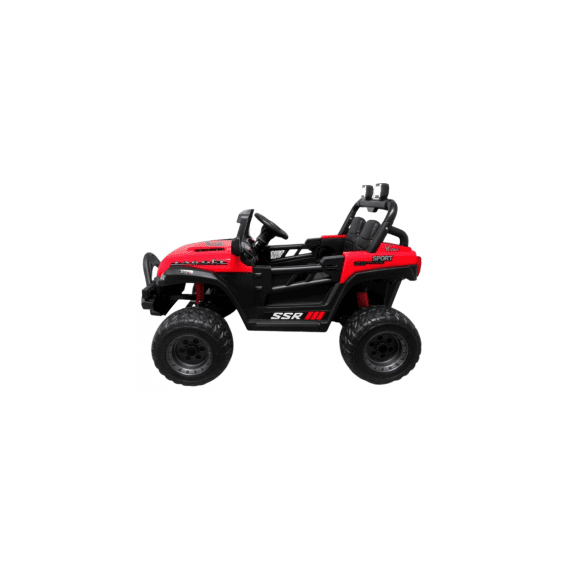 Masinuta electrica cu telecomanda Auto X16, varsta 1-5 ani, roti EVA, scaun din piele ECO, putere 90W, R-Sport - Rosu, Culoare: Rosu, Capacitate acumulator: 12V - poza 5 - ExclusivMAG.ro