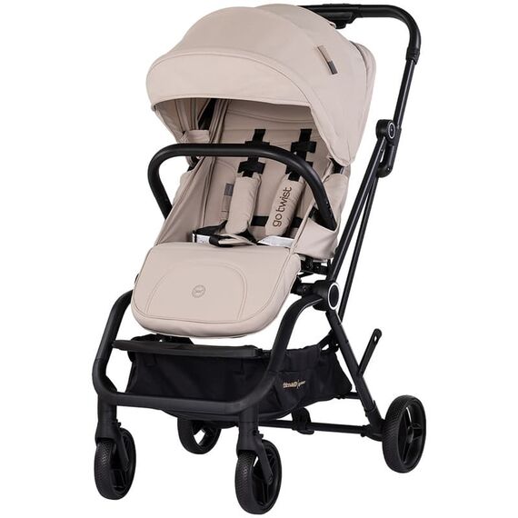 Carucior sport Chipolino Go Twist cu sezut rotativ latte, Culoare: Bej, Model: sport  - ExclusivMAG.ro