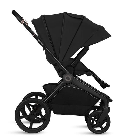 Carucior 2 in 1, Lionelo, Freya, Landou si salteluta ventilate, pana la 22 kg, 0luni+, Negru, Culoare: Negru, Model: 2 in 1 - poza 12 - ExclusivMAG.ro