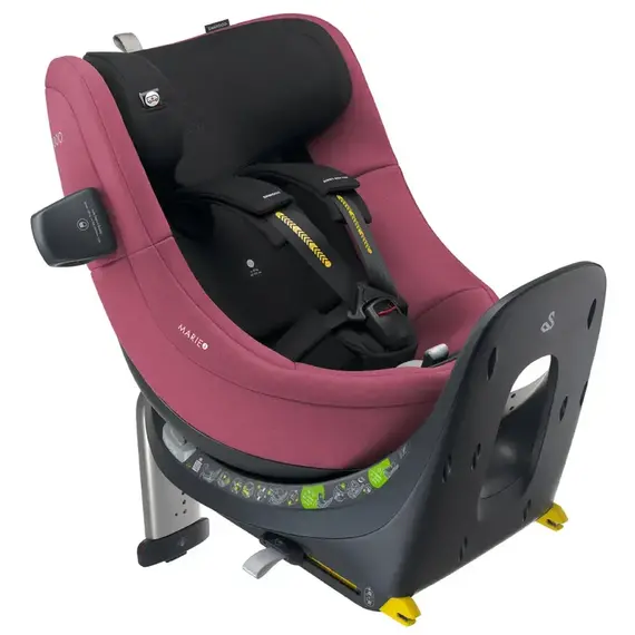 Scaun auto rotativ Swandoo Marie 5 i-Size Forest Fruits, Culoare: Visiniu, Grupa: 0-18kg (0 luni - 4 ani) - poza 5 - ExclusivMAG.ro