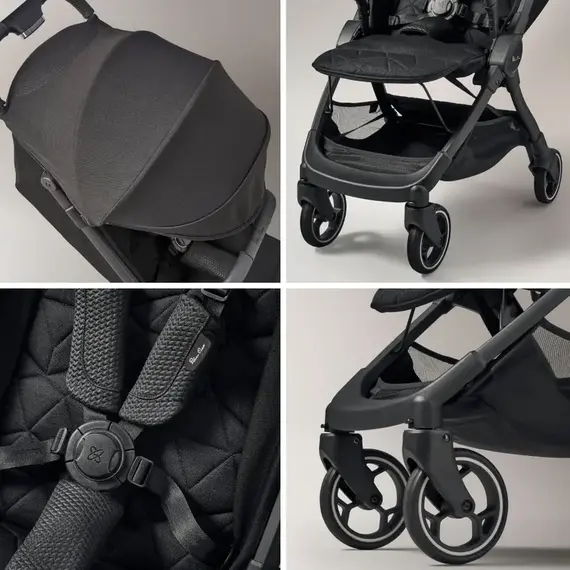 Carucior Silver Cross Clic Space, Culoare: Negru - poza 4 - ExclusivMAG.ro