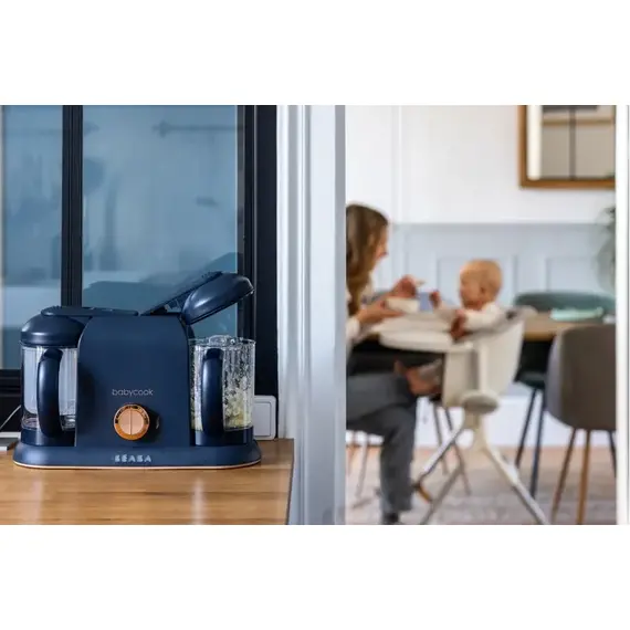 Robot Beaba Babycook Duo Night Blue, Culoare: Albastru - poza 9 - ExclusivMAG.ro
