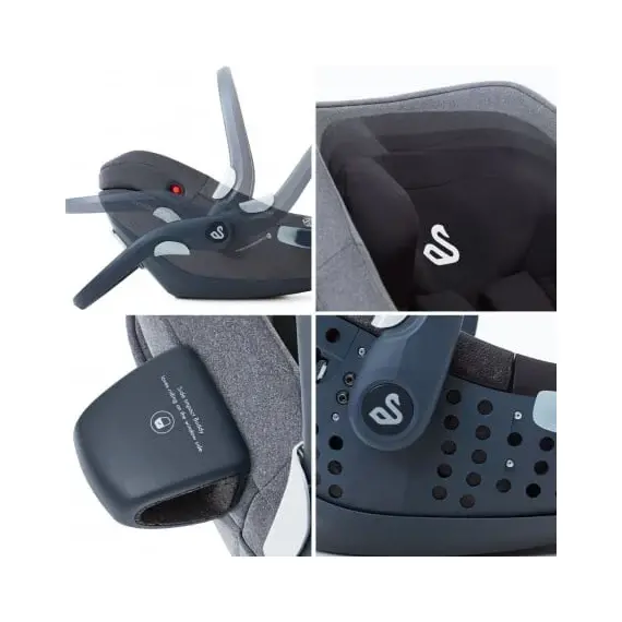 Scoica auto Swandoo Albert i-Size 1.2 Alfalfa, Culoare: Crem, Grupa: 0-13kg (0 luni - 12 luni) - poza 5 - ExclusivMAG.ro