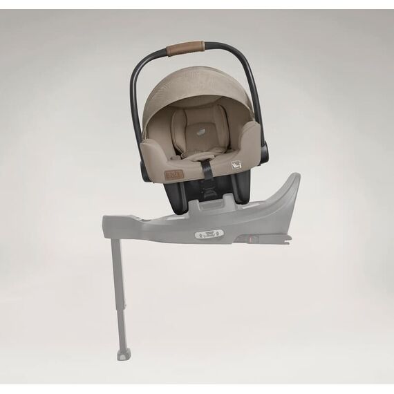 Scoica auto Joie i-Starter cu tetiera reglabila, 40-75 cm, Sandstone, certificata R129, Culoare: Crem, Grupa: 0-13kg (0 luni - 12 luni) - poza 5 - ExclusivMAG.ro