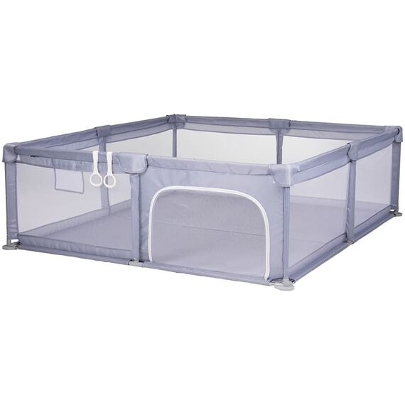 Tarc de joaca Chipolino Laguna 180x200 cm grey, Culoare: Gri, Dimensiuni: 180x120  - ExclusivMAG.ro