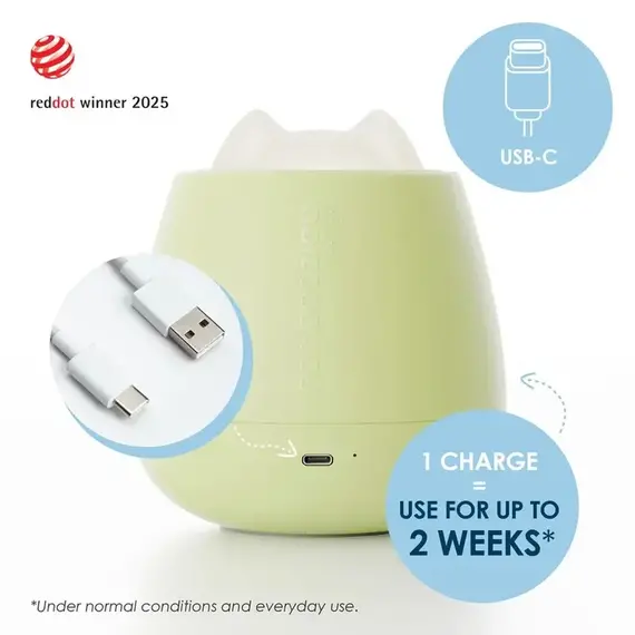 Lampa de veghe Nosiboo Zigg antrenor de somn pentru copii cu lumina rosie si temporizator Sage, Culoare: Verde - poza 6 - ExclusivMAG.ro