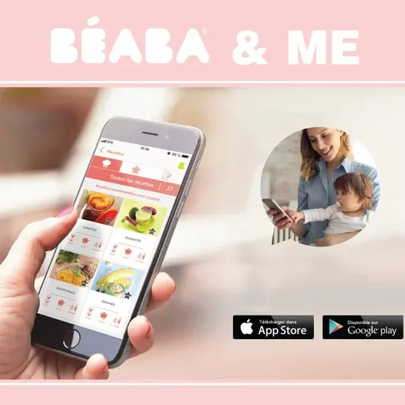 Robot Beaba Babycook Neo Mineral Grey, Culoare: Gri - poza 6 - ExclusivMAG.ro