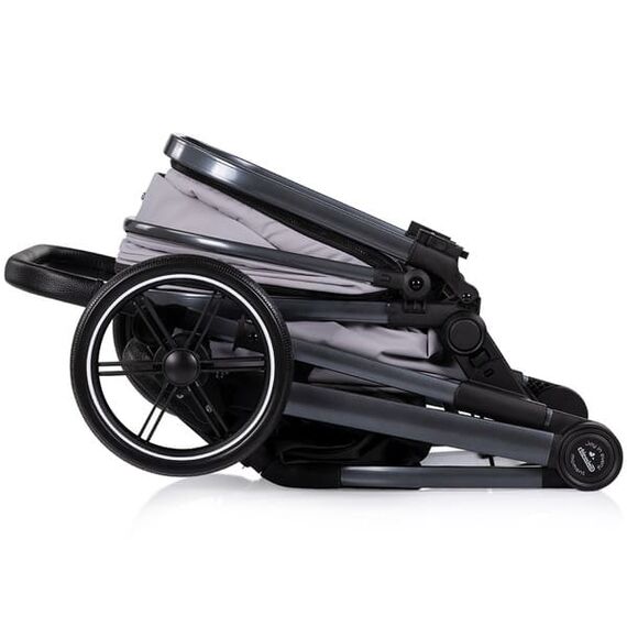 Carucior Chipolino Pearl 2 in 1 platinum, Culoare: Gri deschis, Model: 2 in 1 - poza 9 - ExclusivMAG.ro
