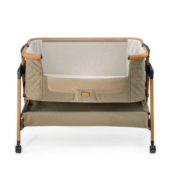 Patut co-sleeper ONINO DREAM.me, Misty Taupe, Culoare: Maro, Dimensiuni: 80x50 - poza 4 - ExclusivMAG.ro