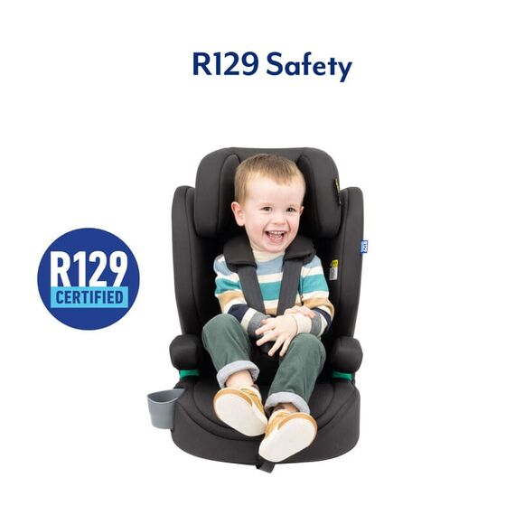 Scaun auto Graco Eldura Midnight, 76-150 cm, certificat R129 - poza 7 - ExclusivMAG.ro