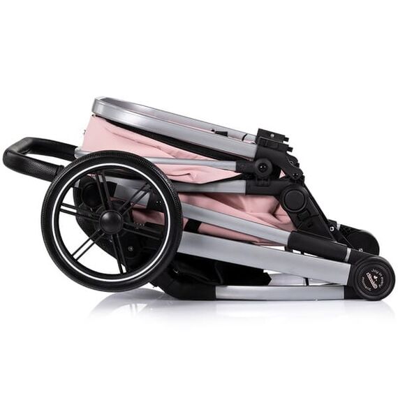 Carucior Chipolino Pearl 2 in 1 powder pink, Culoare: Roz, Model: 2 in 1 - poza 9 - ExclusivMAG.ro