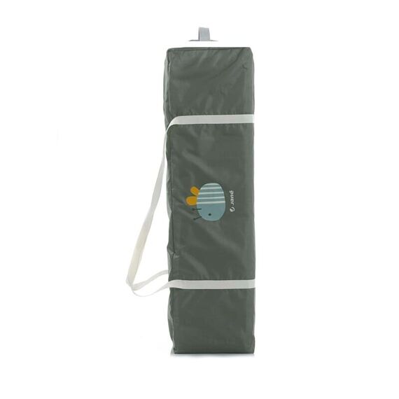Tarc de joaca Jane Travel Fun, Cu arcada cu jucarii, Geanta de transport 98x101x80 cm, Botanic, Culoare: Turcoaz, Dimensiuni: 100x100 - poza 3 - ExclusivMAG.ro