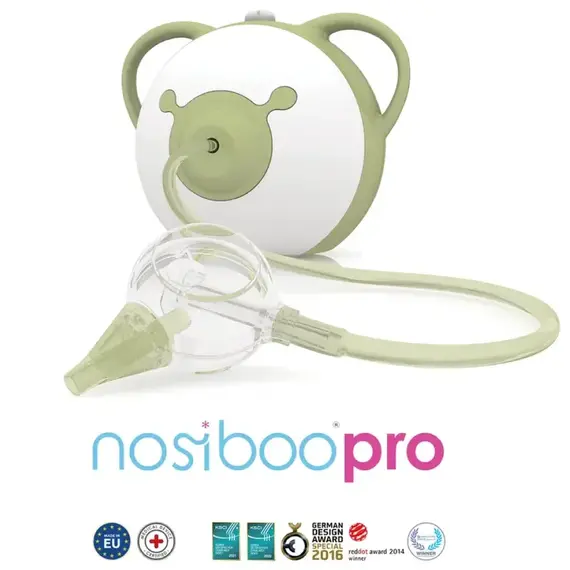 Aspirator nazal electric Nosiboo Pro Vernil, Culoare: Verde inchis - poza 4 - ExclusivMAG.ro