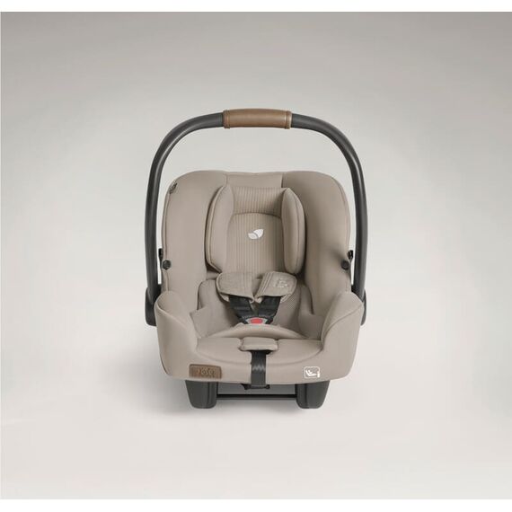 Scoica auto Joie i-Starter cu tetiera reglabila, 40-75 cm, Sandstone, certificata R129, Culoare: Crem, Grupa: 0-13kg (0 luni - 12 luni) - poza 4 - ExclusivMAG.ro