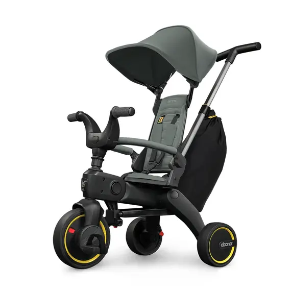 Tricicleta Doona Liki Trike S3 Slate Green, Culoare: Verde inchis  - ExclusivMAG.ro
