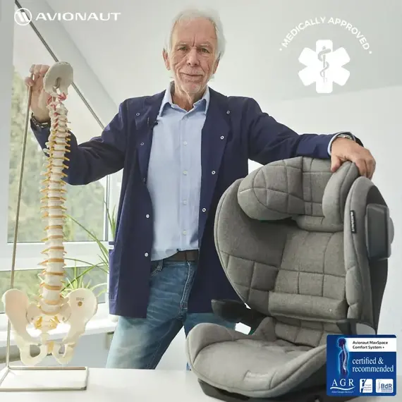 Scaun auto Avionaut MaxSpace AirFlow Navy, Culoare: Albastru, Grupa: 15-36kg (4 ani - 12 ani) - poza 5 - ExclusivMAG.ro