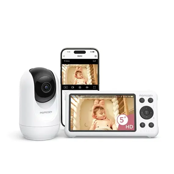 Video Monitor Momcozy Smart WiFi BM04 - poza 3 - ExclusivMAG.ro