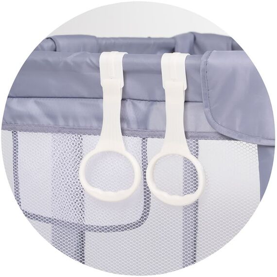 Tarc de joaca Chipolino Laguna 180x200 cm grey, Culoare: Gri, Dimensiuni: 180x120 - poza 4 - ExclusivMAG.ro