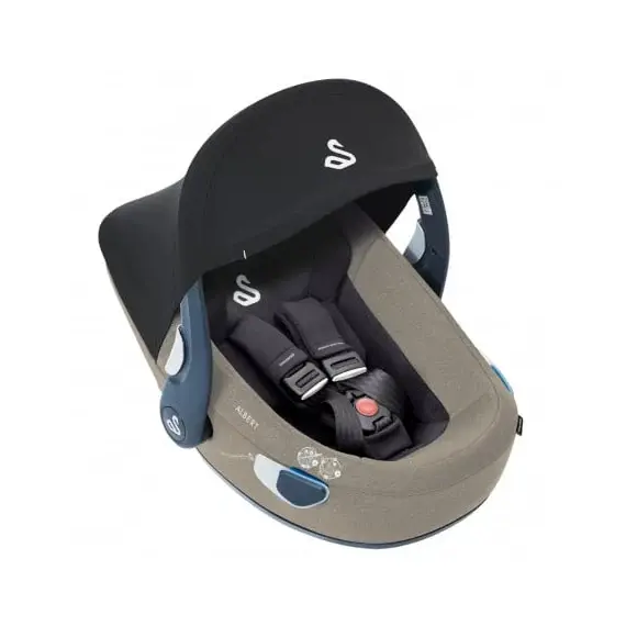 Scoica auto Swandoo Albert i-Size 1.2 Alfalfa, Culoare: Crem, Grupa: 0-13kg (0 luni - 12 luni) - poza 2 - ExclusivMAG.ro