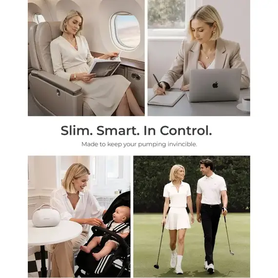 Pompa de san Momcozy Hands-free dubla Air 1 Ultra-Slim - poza 12 - ExclusivMAG.ro