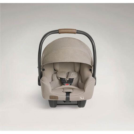 Scoica auto Joie i-Starter cu tetiera reglabila, 40-75 cm, Sandstone, certificata R129, Culoare: Crem, Grupa: 0-13kg (0 luni - 12 luni) - poza 3 - ExclusivMAG.ro