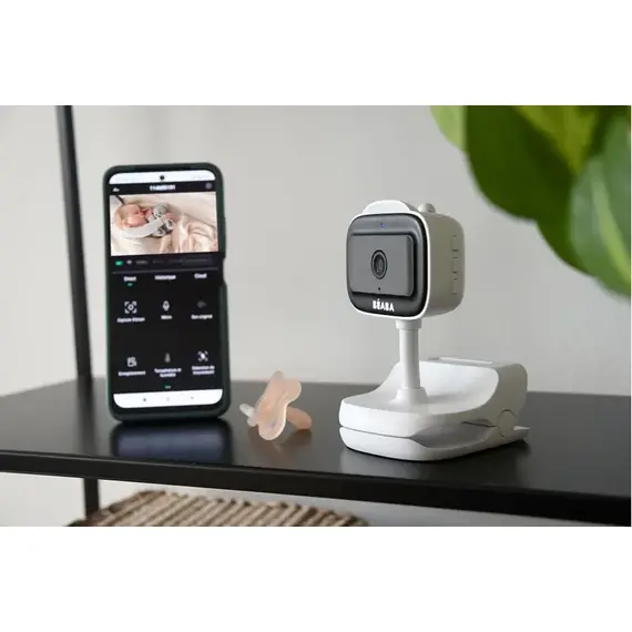 Video Monitor Digital + Wi-Fi Beaba ZEN Connect Nomade White - poza 4 - ExclusivMAG.ro