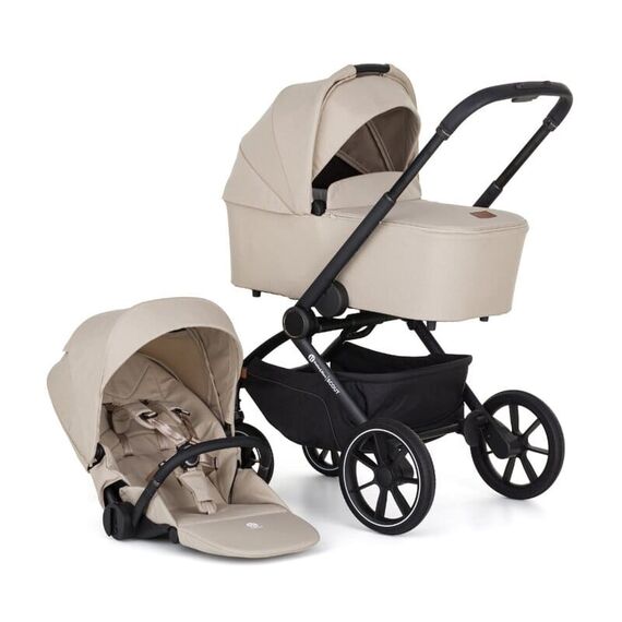 Carucior 2 in 1 Petite&Mars Scout, Pana la 22 kg, 0 luni+, Bej, Culoare: Bej, Model: 2 in 1 - poza 3 - ExclusivMAG.ro