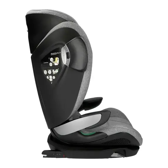 Scaun auto Avionaut MaxSpace Smart Grey, Culoare: Gri, Grupa: 15-36kg (4 ani - 12 ani) - poza 3 - ExclusivMAG.ro