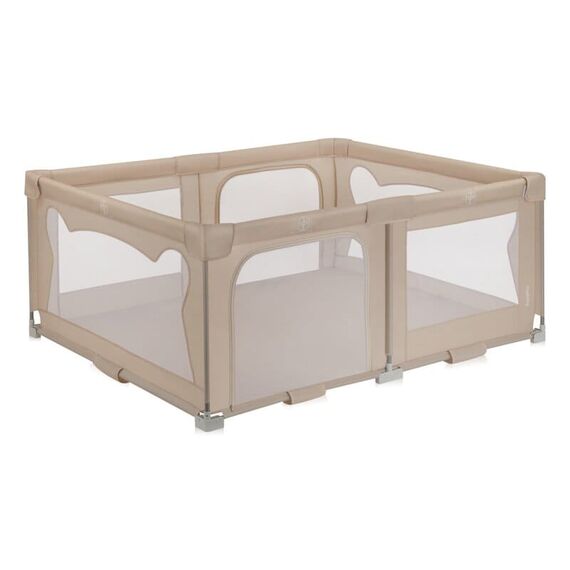 Tarc de joaca Lionelo Florence Easy Fold, 0-48 luni, Bej, Culoare: Bej - poza 4 - ExclusivMAG.ro