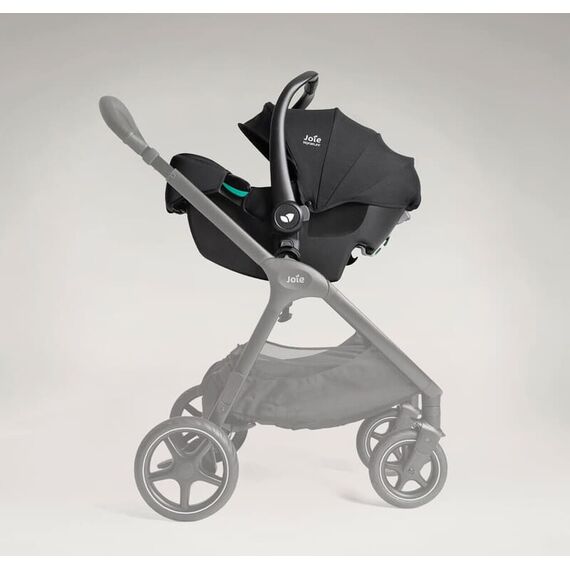 Scoica auto Joie i-Starter cu tetiera reglabila, 40-75 cm, Eclipse, certificata R129, Culoare: Negru, Grupa: 0-13kg (0 luni - 12 luni) - poza 6 - ExclusivMAG.ro