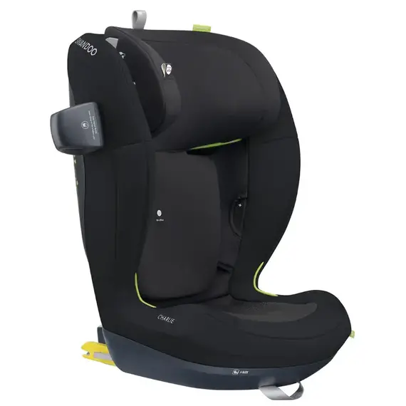 Scaun auto Swandoo Charlie i-Size Chia Black, Culoare: Negru, Grupa: 15-36kg (4 ani - 12 ani)  - ExclusivMAG.ro