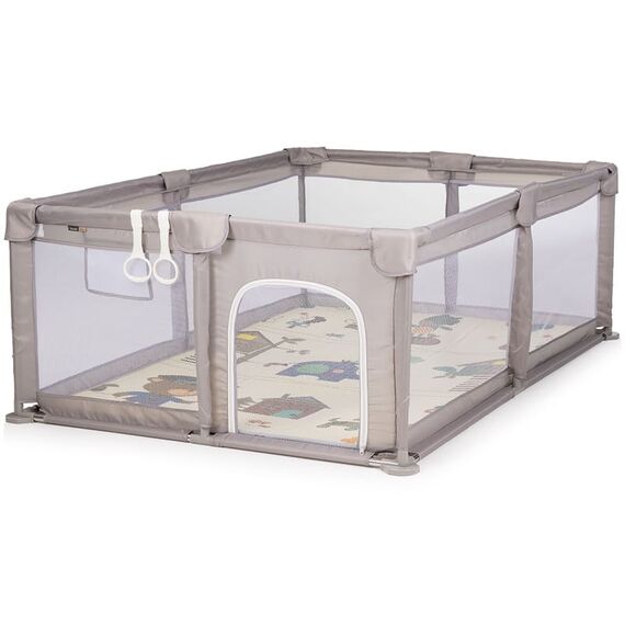 Tarc de joaca Chipolino Lotus 180x120 cm beige, Culoare: Bej, Dimensiuni: 180x120 - poza 2 - ExclusivMAG.ro
