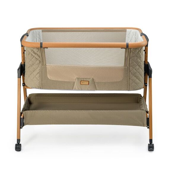 Patut co-sleeper ONINO DREAM.me, Misty Taupe, Culoare: Maro, Dimensiuni: 80x50 - poza 5 - ExclusivMAG.ro