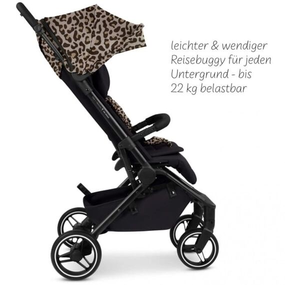 Carucior sport Ping 3 Trekking Leo ABC Design, Culoare: Negru/Auriu, Model: sport - poza 2 - ExclusivMAG.ro