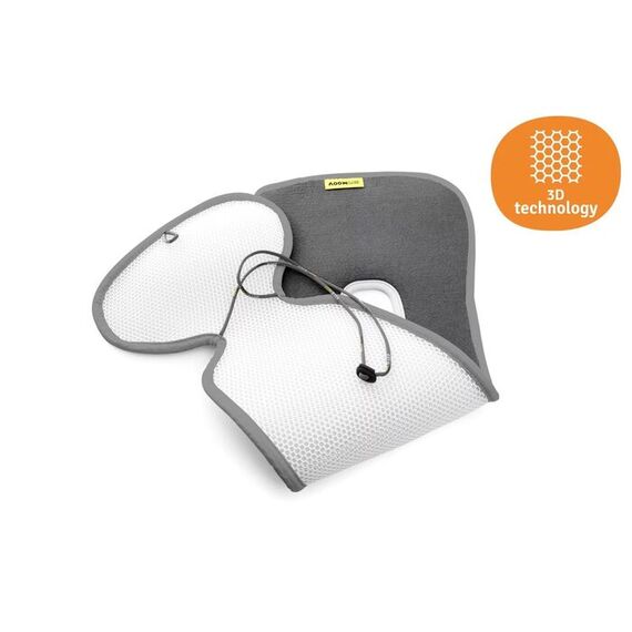 Protectie Antitranspiratie Scaun Auto GR 1 BBC Organic, Anthracite, Aeromoov, Culoare: Gri - poza 3 - ExclusivMAG.ro