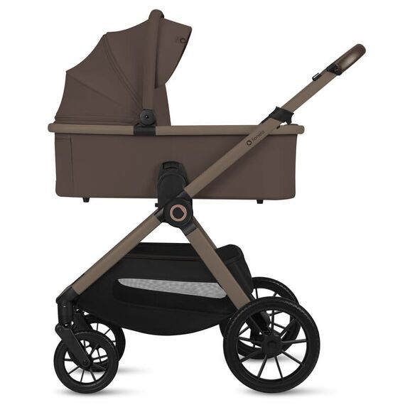 Carucior 2 in 1 Lionelo Layla - Beige Taupe, Culoare: Maro, Model: 2 in 1 - poza 8 - ExclusivMAG.ro
