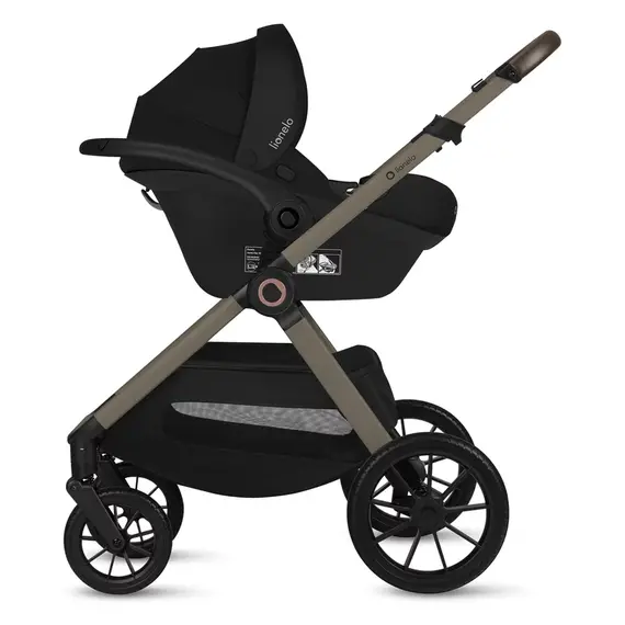 Carucior 3 in 1 Lionelo Layla - Bej Taupe, Culoare: Crem, Model: 3 in 1 - poza 15 - ExclusivMAG.ro