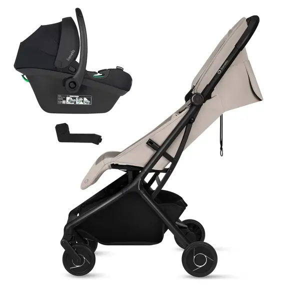 Carucior 2 in 1 Lionelo Sia Flex - Bej, Culoare: Bej, Model: 2 in 1 - poza 11 - ExclusivMAG.ro