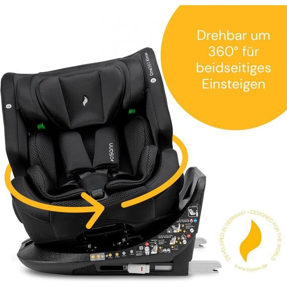 Scaun auto ONE 360° KLIMAX 40-150cm Osann - Black - poza 14 - ExclusivMAG.ro