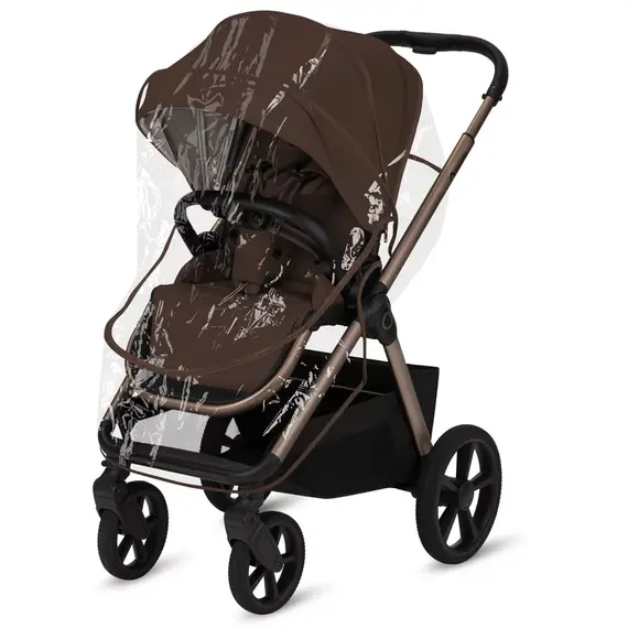 Carucior 3 in 1 Lionelo Carmine - Ciocolatiu, Culoare: Maro, Model: 3 in 1 - poza 6 - ExclusivMAG.ro