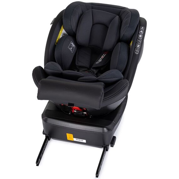 Scaun auto Chipolino Hypnotic Plus I-Size 40-150 cm cu sistem Isofix si sezut rotativ charcoal, Culoare: Gri, Grupa: 0-36kg (0 luni - 12 ani) - poza 9 - ExclusivMAG.ro